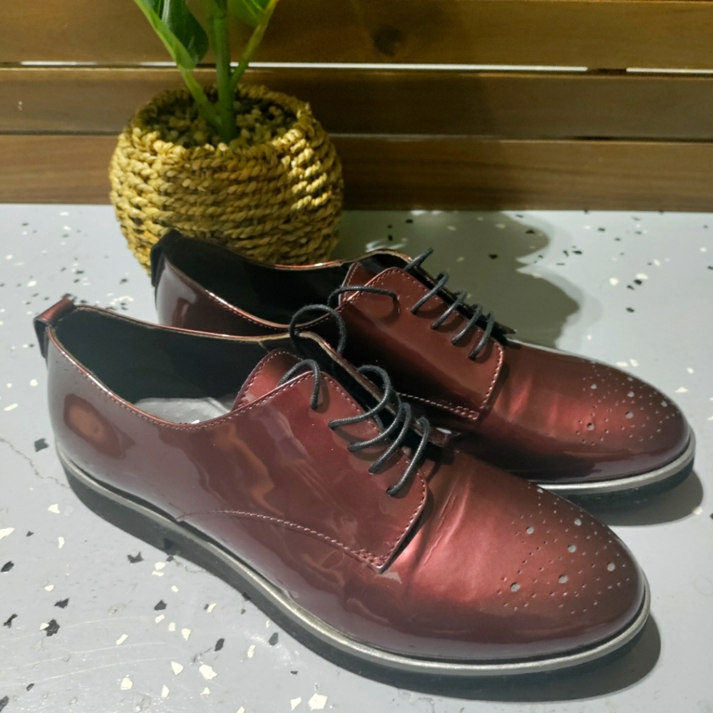 AGL Patent Leather Oxfords